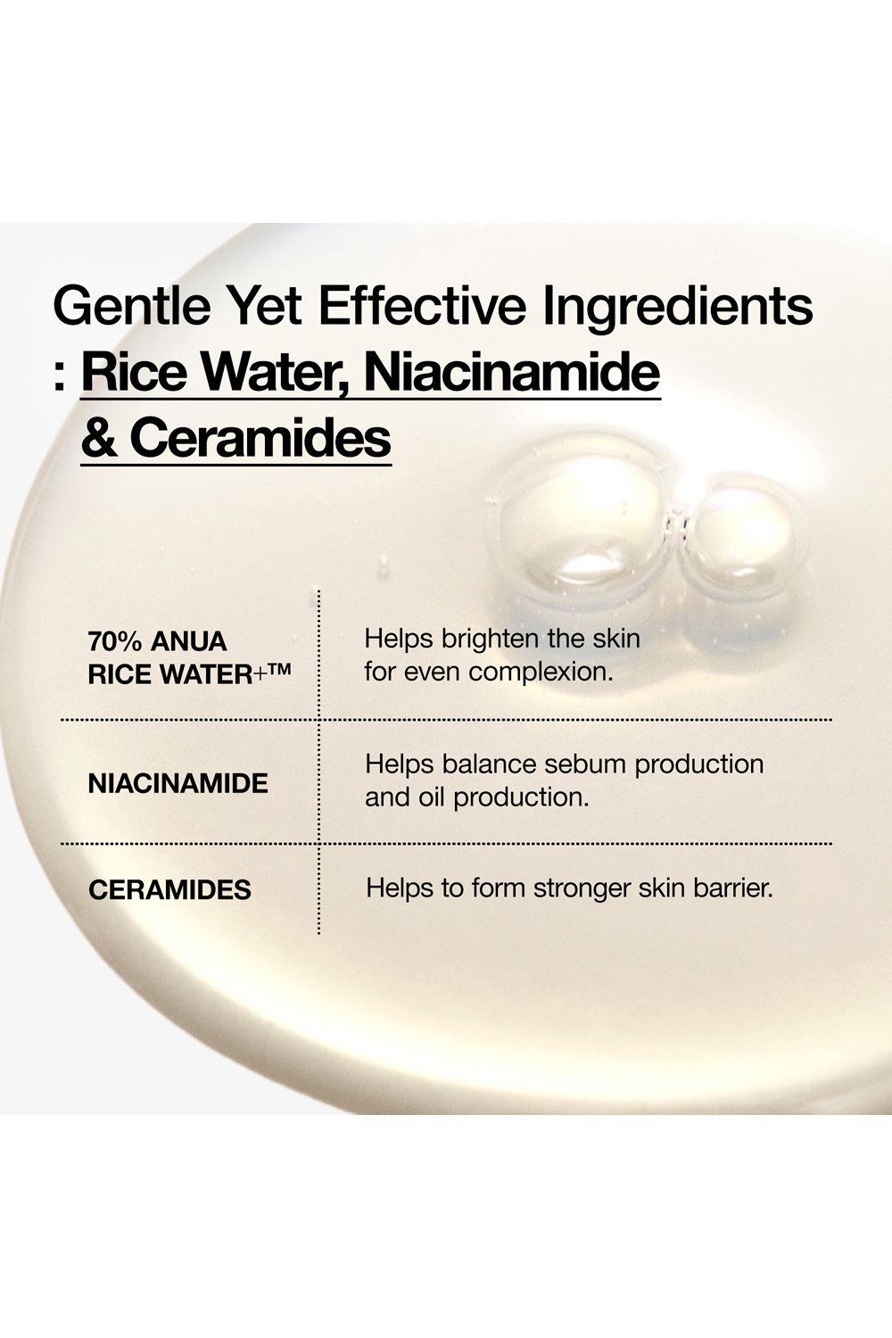 Anua Rice 70 Glow Milky Toner 250ml Multi image 4