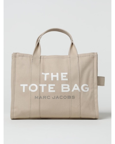 Marc Jacobs The Tote Bag Canvas Tote Wo - Beige Handbags