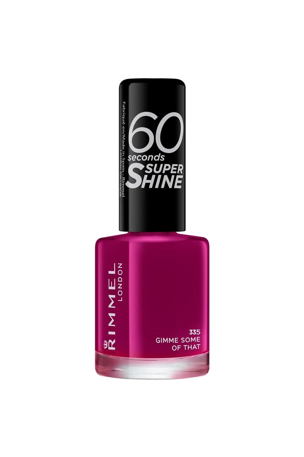 Rimmel London 60 Seconds Super Shine Nail Polish Gimme Some Of That image 1