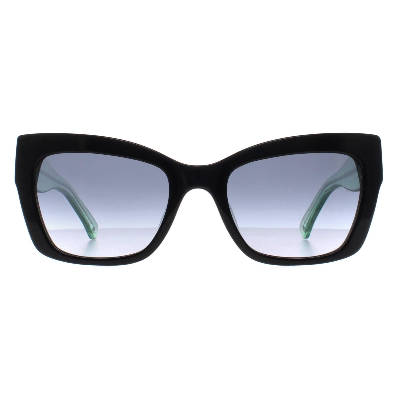 Kate Spade Cat Eye Black Dark Gray Gradient Valeria/S image 1