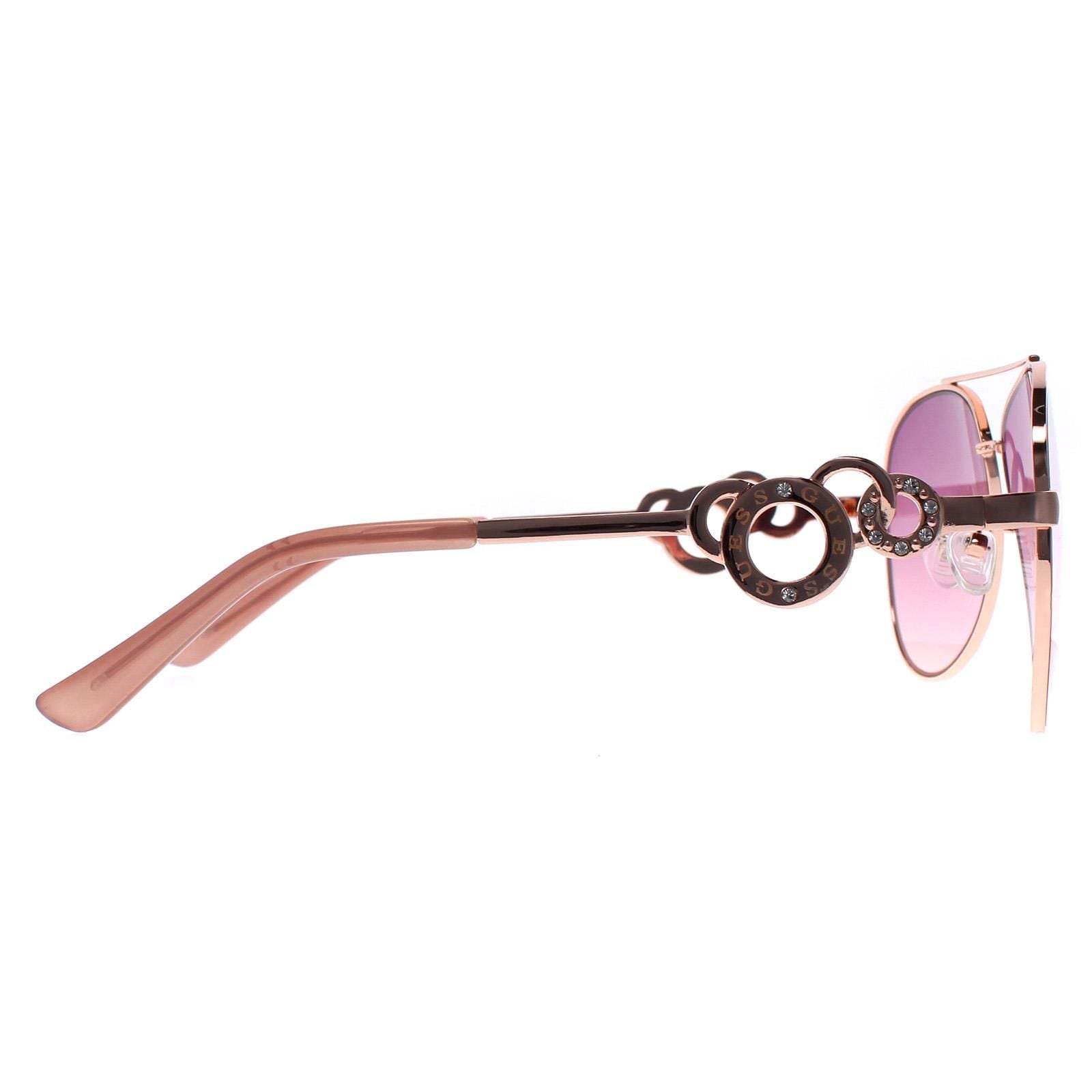 Guess Aviator Rose Gold Pink Gradient GF0365 image 4