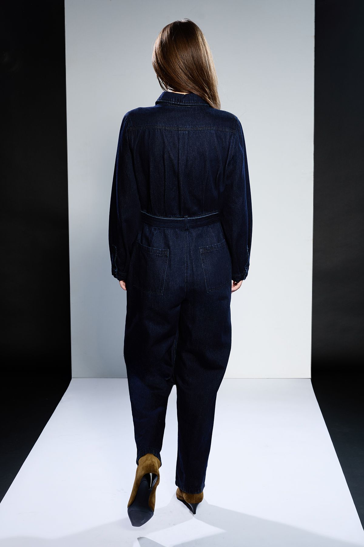 RUNWAY 1.8.1.8 Runway 1.8.1.8 Garment Wash Jumpsuit Denim image 3