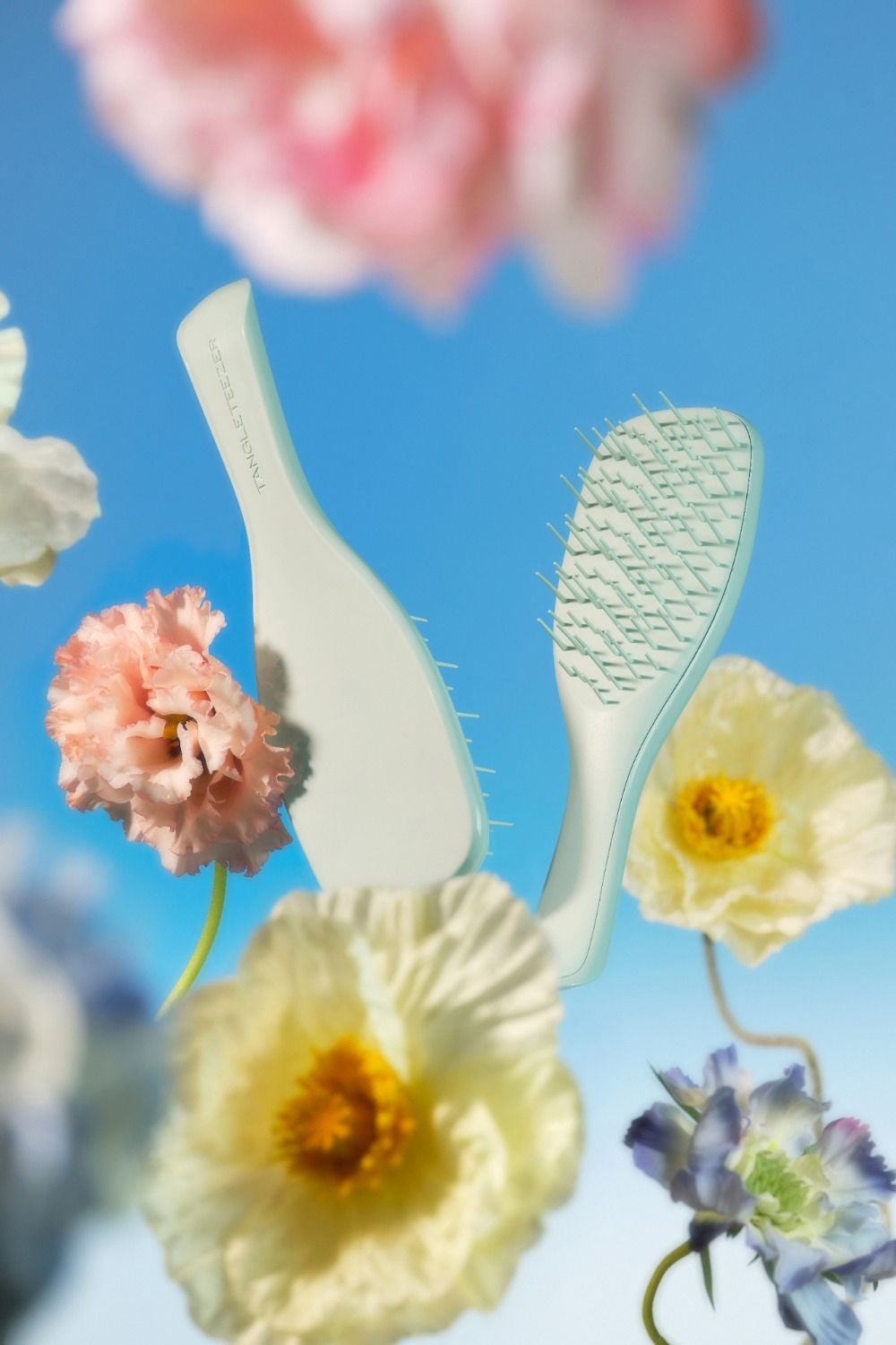 Tangle Teezer The Ultimate Detangler EXTRA GENTLE Eucalyptus Green image 4