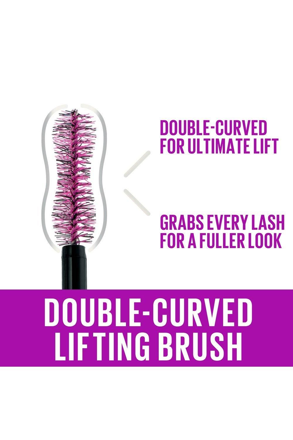 Maybelline The Falsies Instant Lash Lift Look Lengthening Volumising Mascara Black image 9