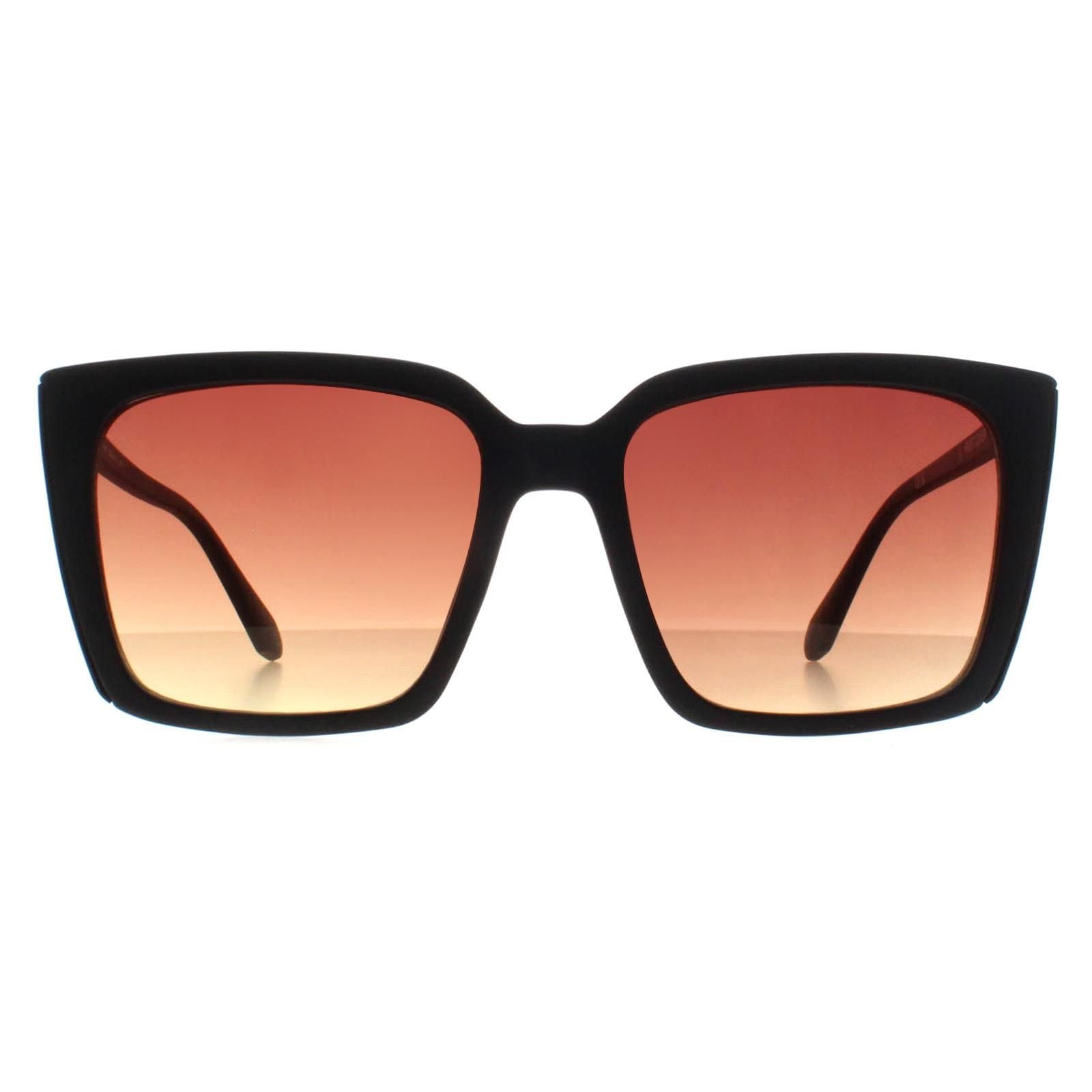 Quay Square Matte Black Brown Yellow Gradient Front Cover