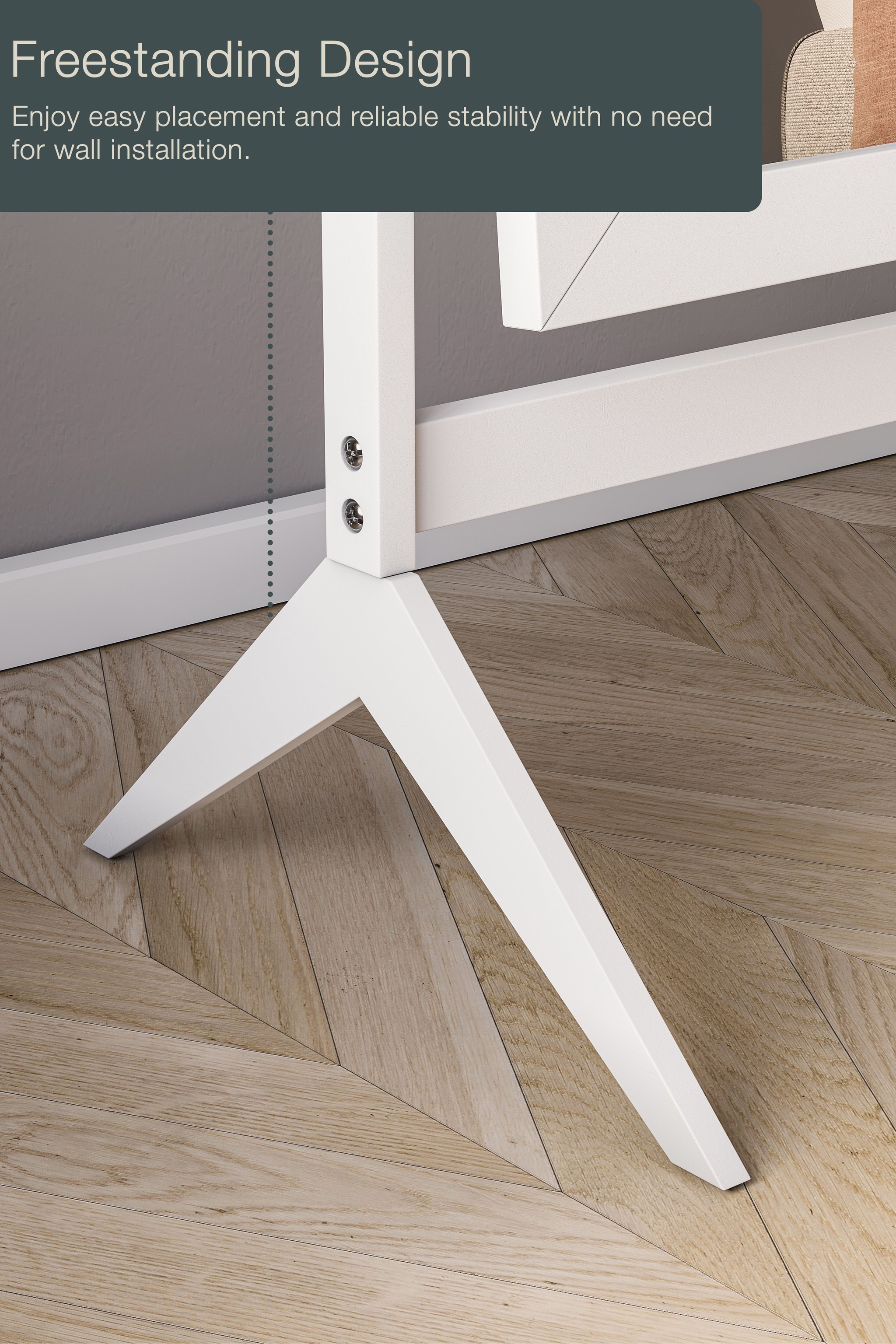 Home Discount Vida Designs Nishano Rectangle Cheval Mirror Full Length Rotating Frame image 5