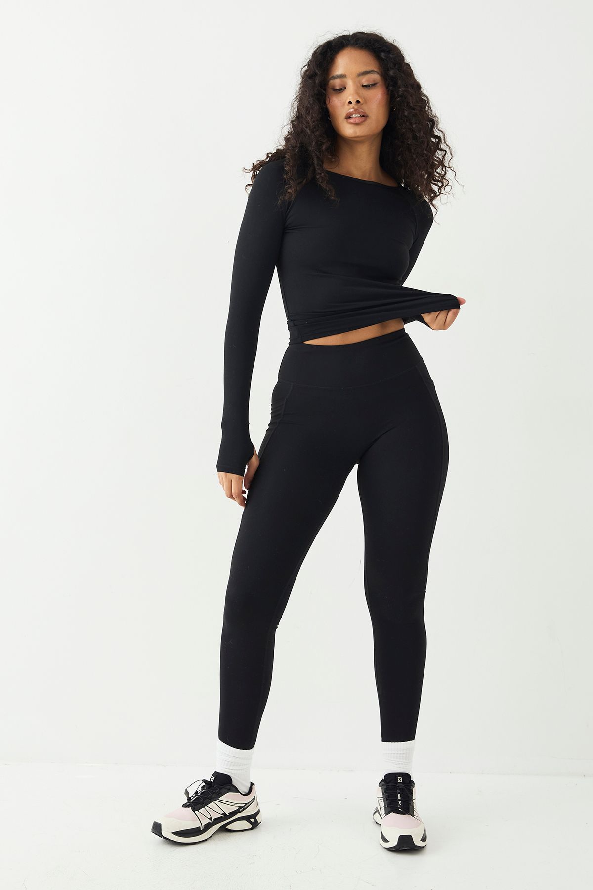 DSGN Studio DSGN Studio Ultra Contour Seamless High Waist Legging Black image 3