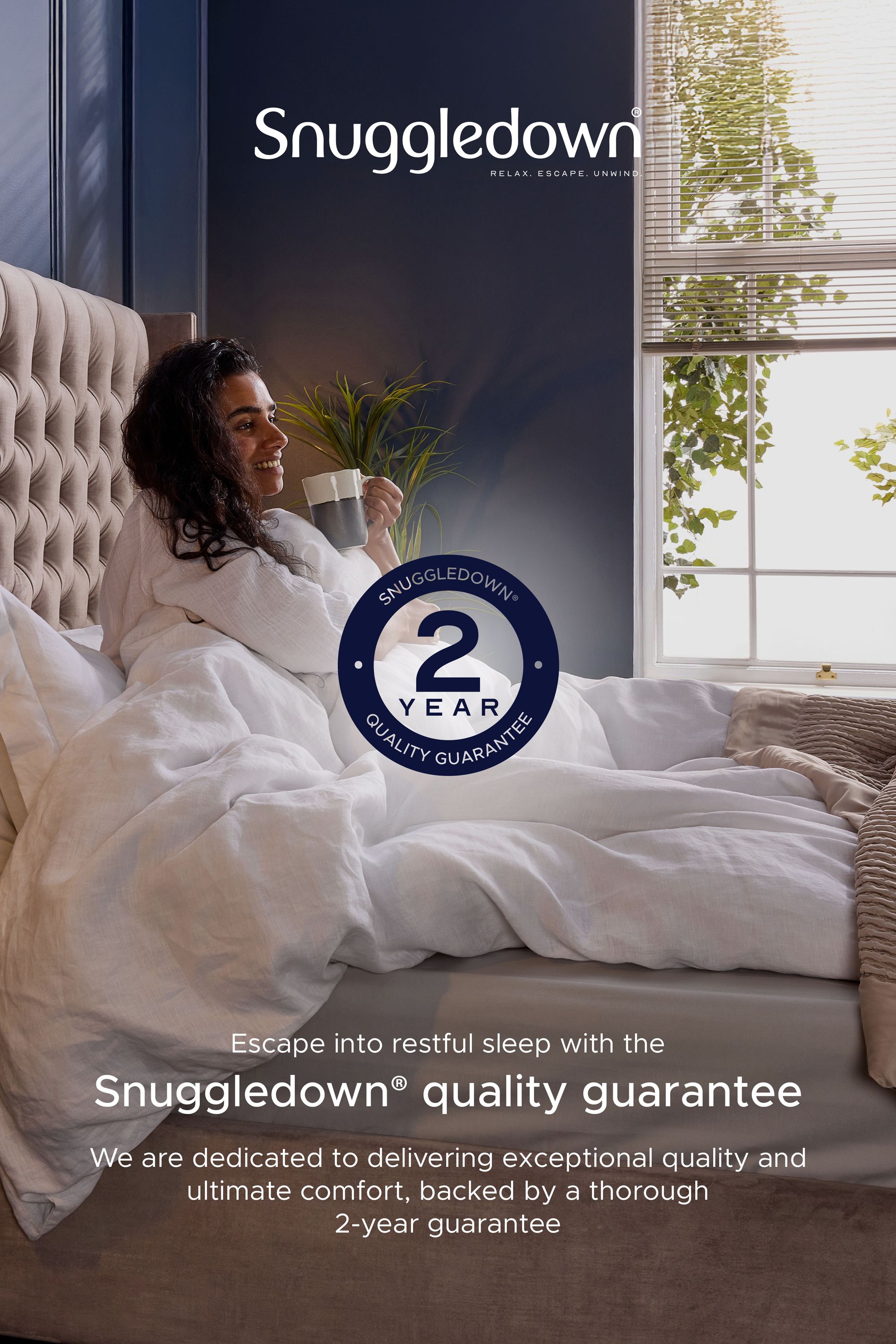 Snuggledown 1 Pack Hotel Back Sleeper Box Pillow image 9