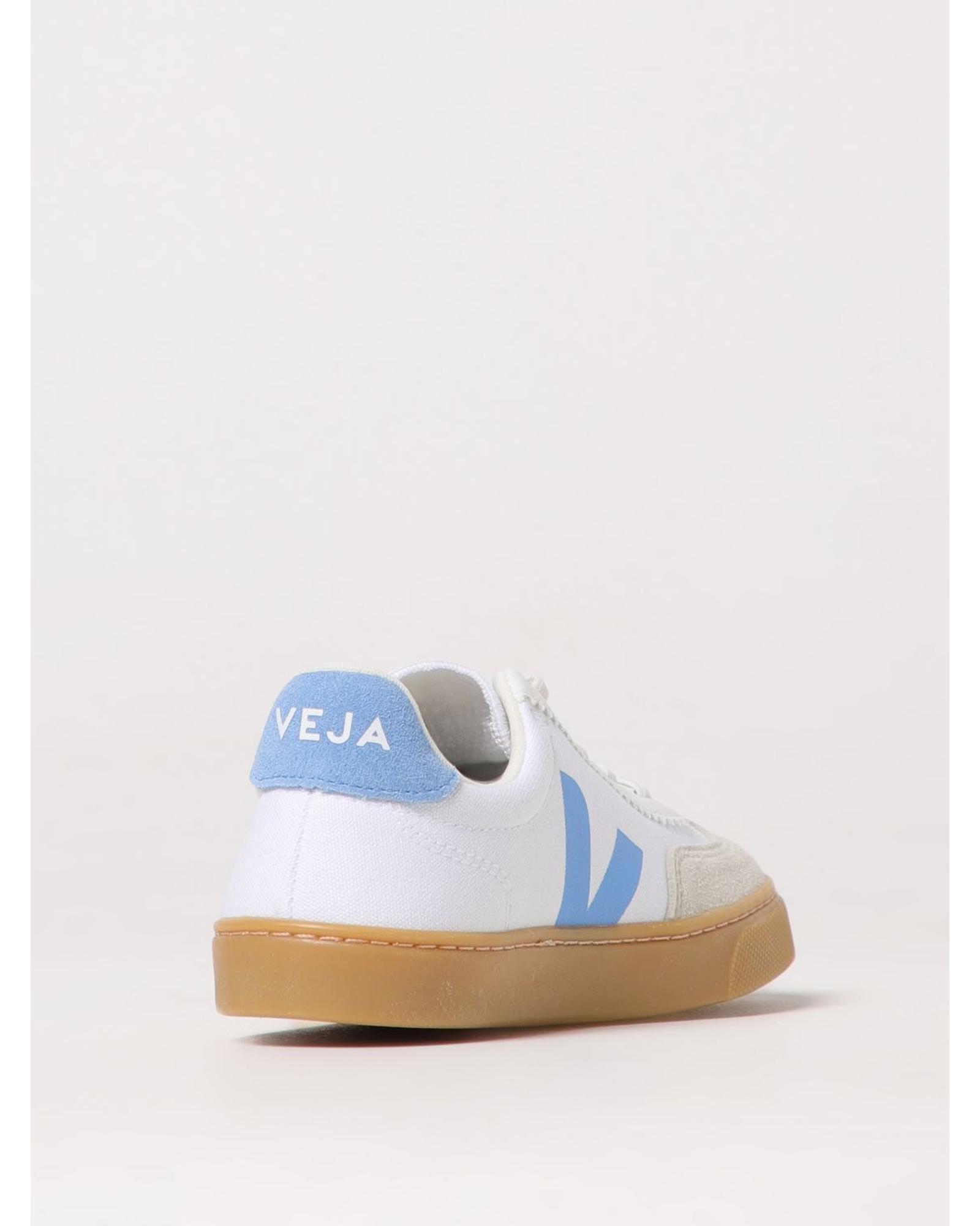Veja V10 Extra White Ice Blue Sneaker Kids image 3