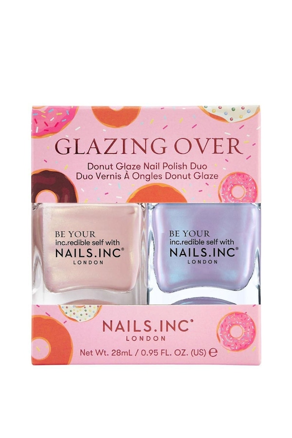 Nails Inc Glazing Over Duo Glazing Over