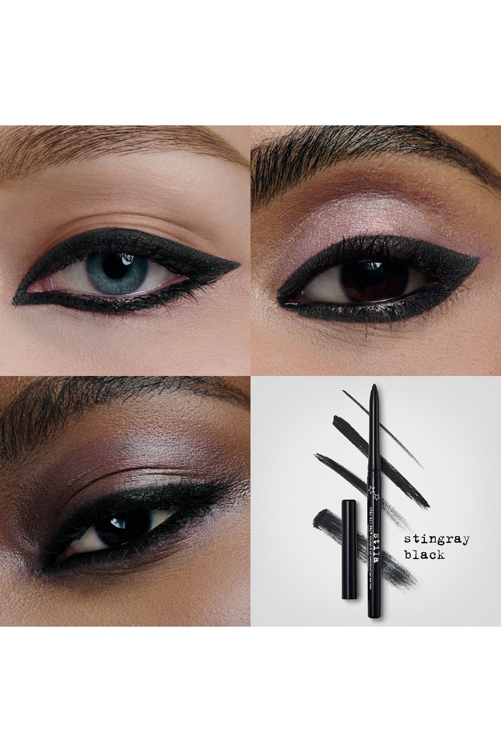 Stila Stay All Day® Smudge & Set Waterproof Gel Eye Liner Stingray Black image 4