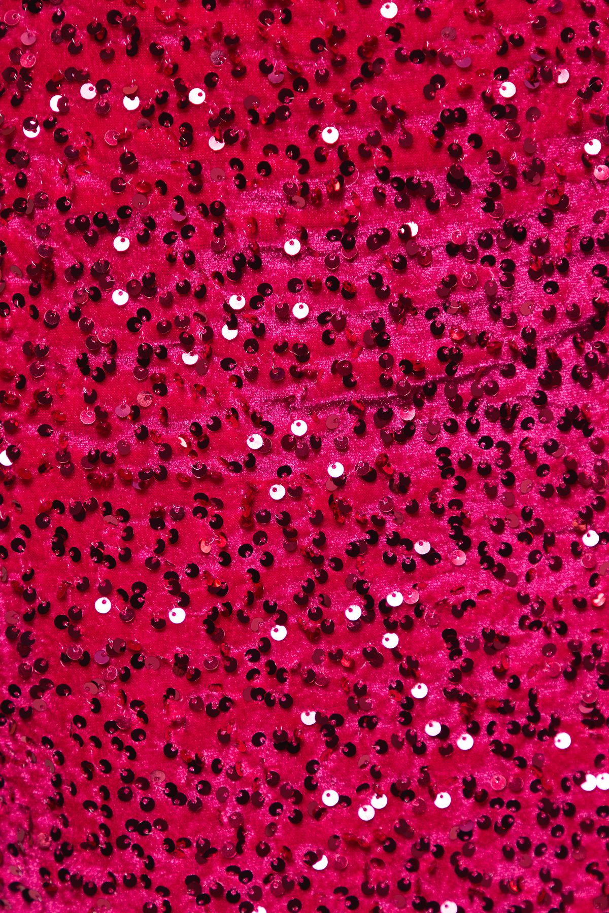 Dorothy Perkins Velvet Sequin Mini Skirt Hot Pink image 5
