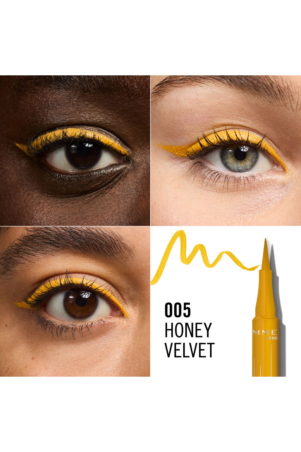 Rimmel London Wonder'Ink Precision Eyeliner Pen 1ml Honey Heaven image 2