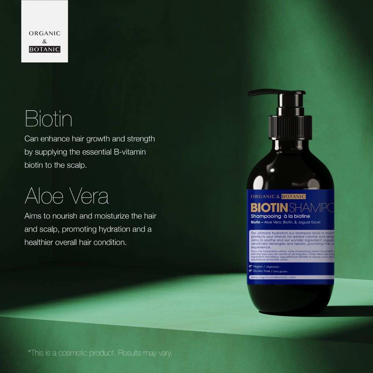 Organic & Botanic Biotin Shampoo 500ml image 4