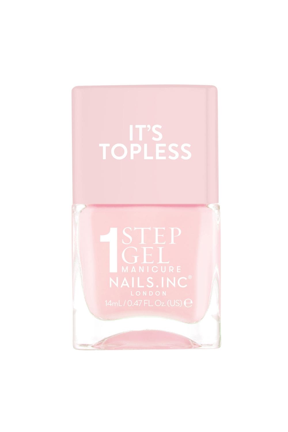 Nails Inc Topless Nail Varnish 14ml Dakota image 1