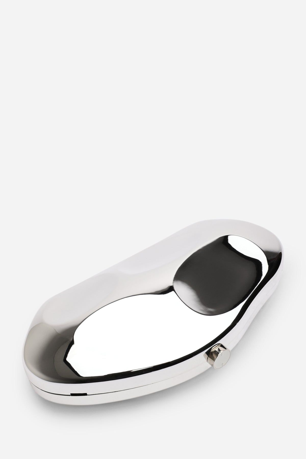 Where's That From 'Nude' Sculpted Evening Clutch Bag image 3