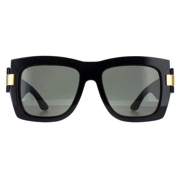 Gucci Square Black with Gold Grey GG1688S