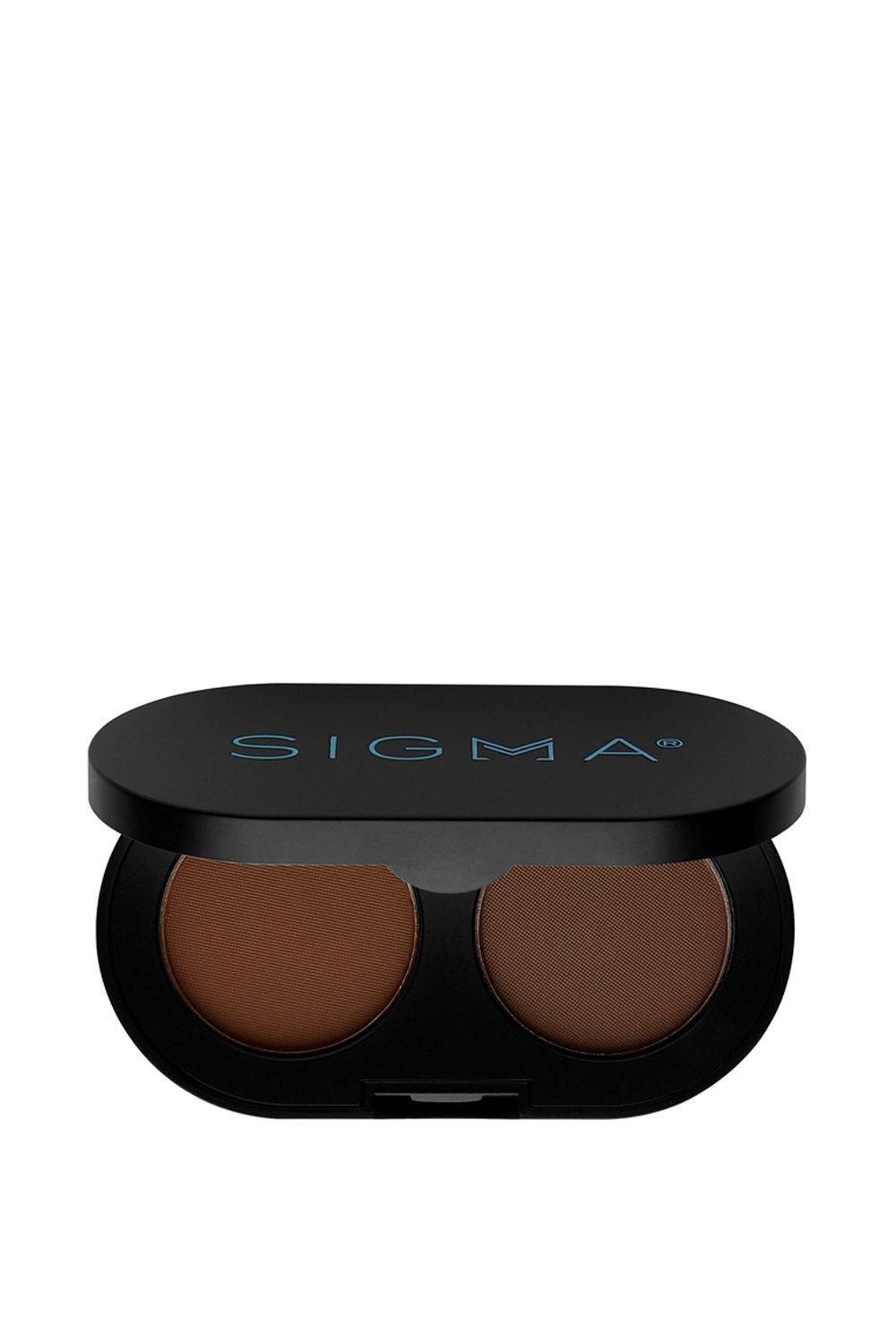 Sigma Color And Shape Brow Powder Duo Dark image 1