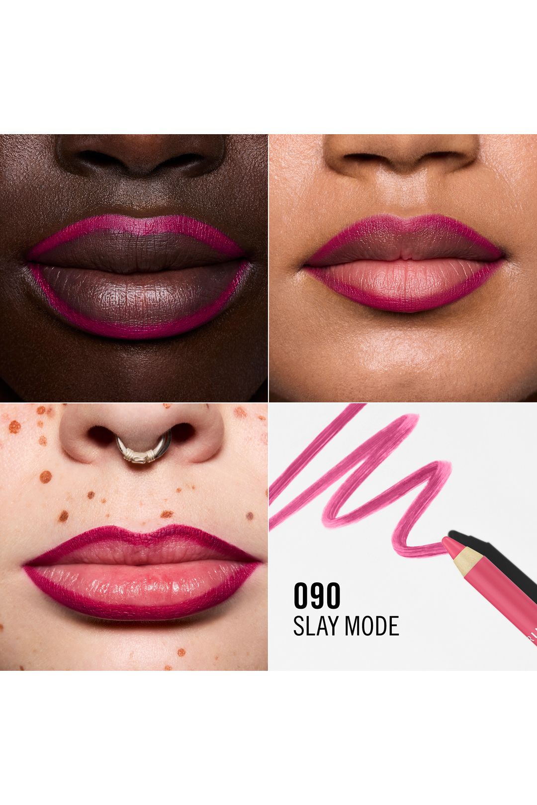 Rimmel London OH MY PLUMP! Plumping Lip Liner 1.2g 090 Slay Mode image 2