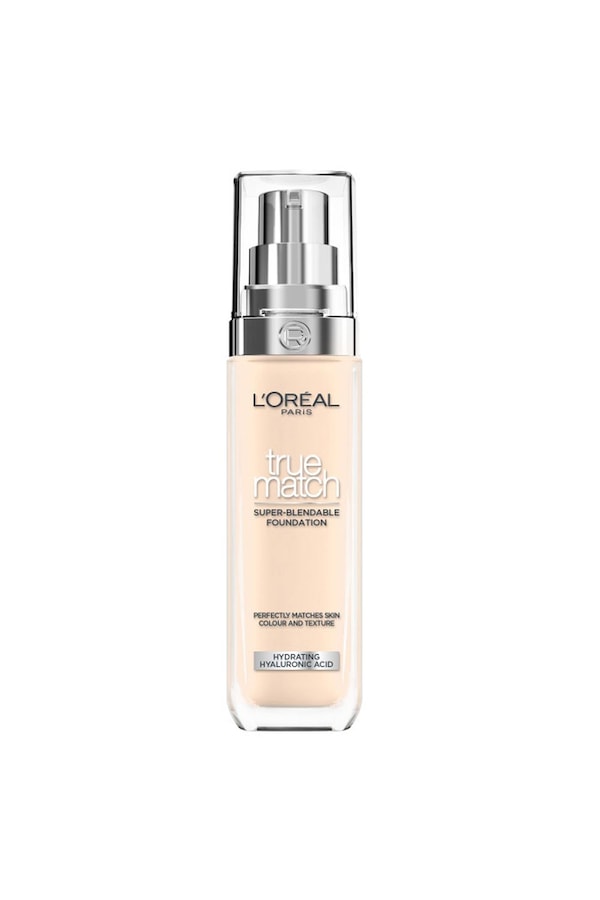 L'Oréal Paris True Match Liquid Foundation with SPF and Hyaluronic Acid 0w