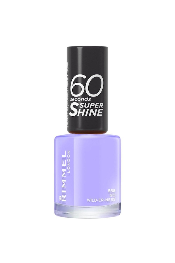 Rimmel London 60 Seconds Super Shine Nail Polish Go Wilderness