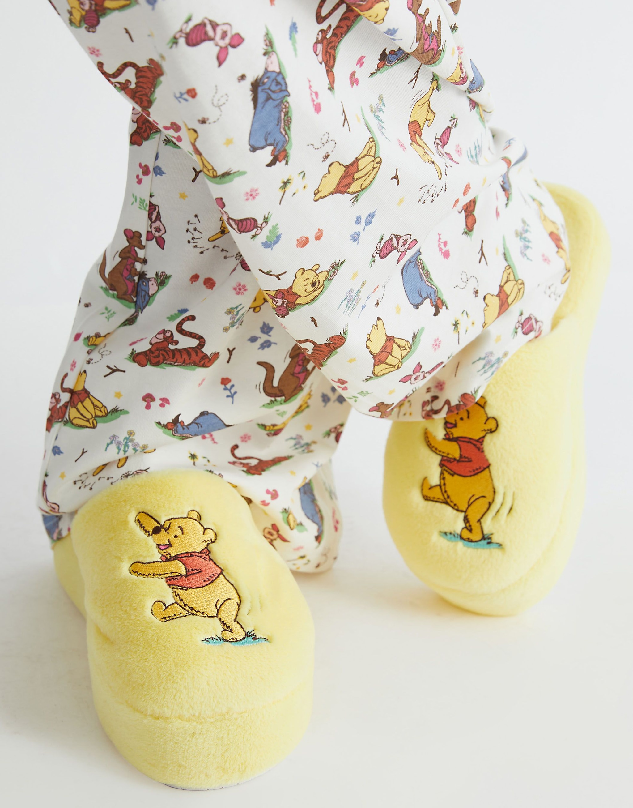 SKINNYDIP Disney Winnie The Pooh Character Slippers image 3