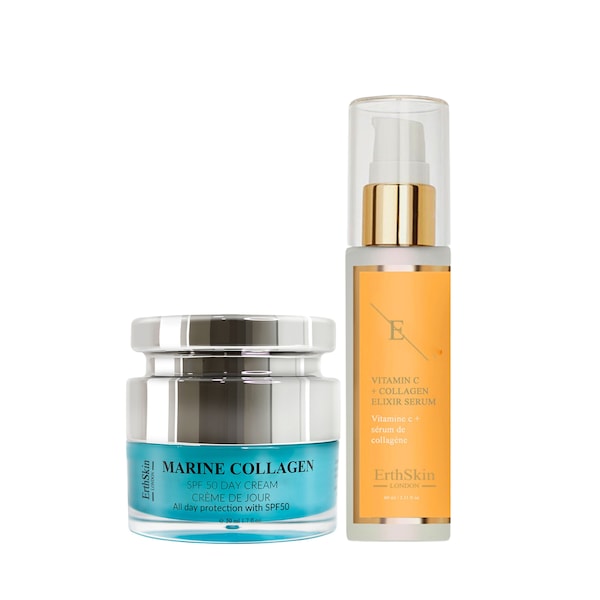 Erth Skin London Daily Brightening & Protection Duo