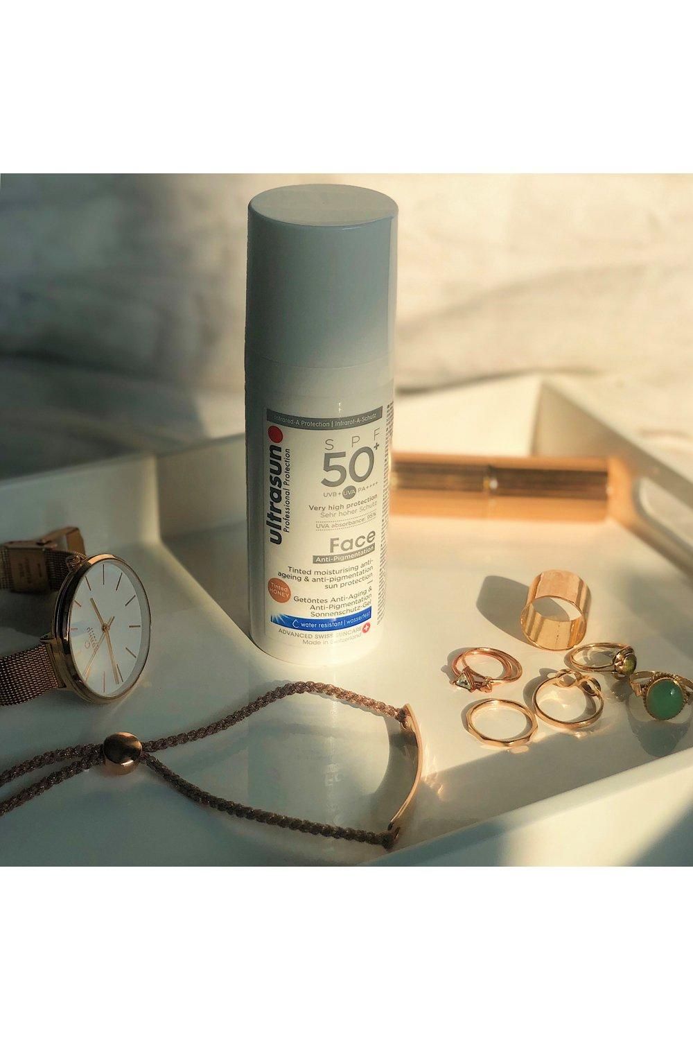 Ultrasun Face Anti-Pigmentation Tinted SPF50+ 50ml Honey image 4