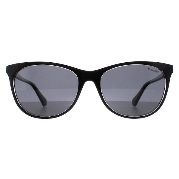 Polaroid Cat Eye Black Crystal Grey Polarized PLD 4161/S