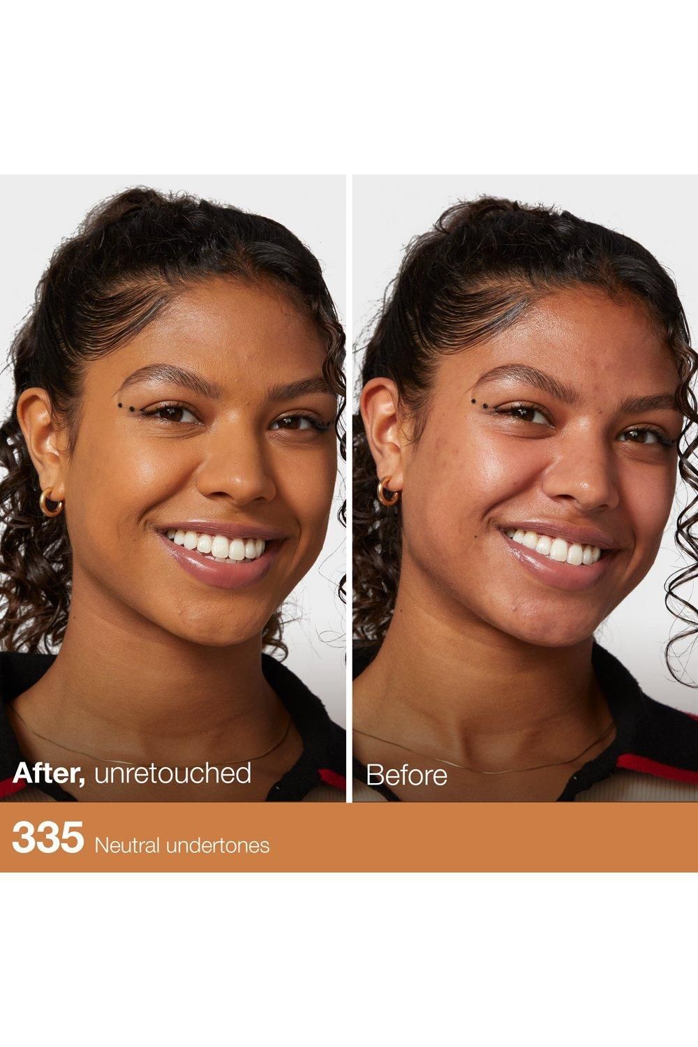 Maybelline Fit Me Matte & Poreless Full Coverage Matte Blendable Normal to Oily Skin Foundation 335 Classic Tan image 4