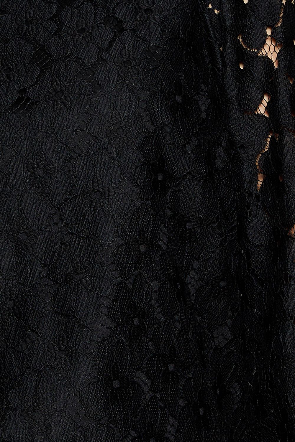 Dorothy Perkins Black Lace Blouse Black image 5