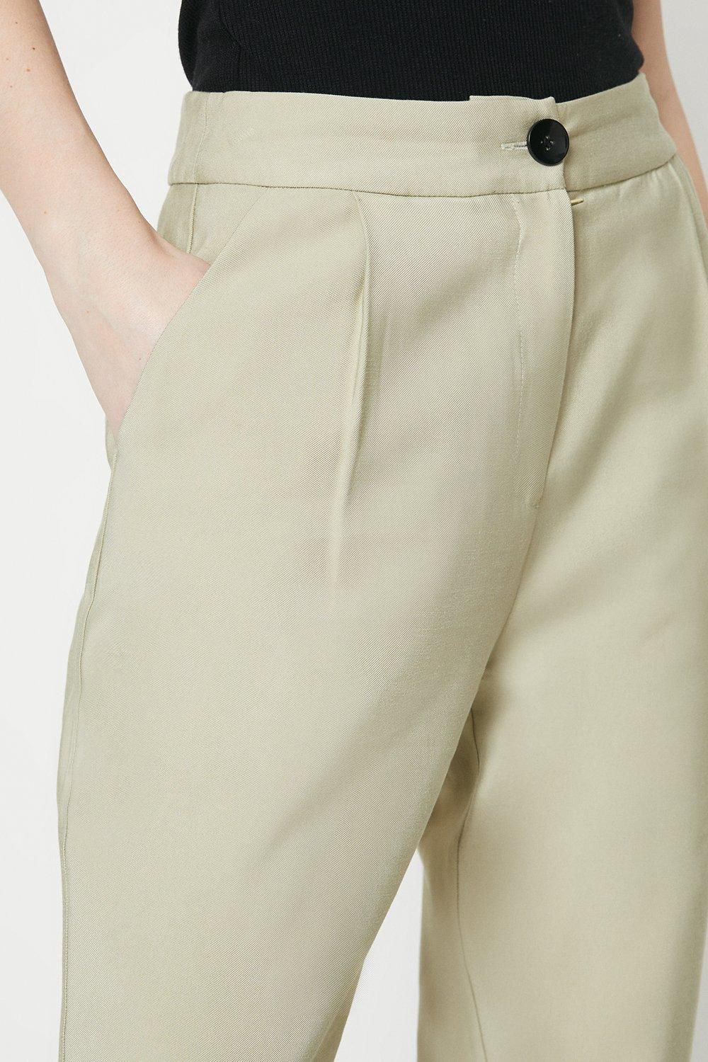 Dorothy Perkins Straight Leg Trouser Sage image 4