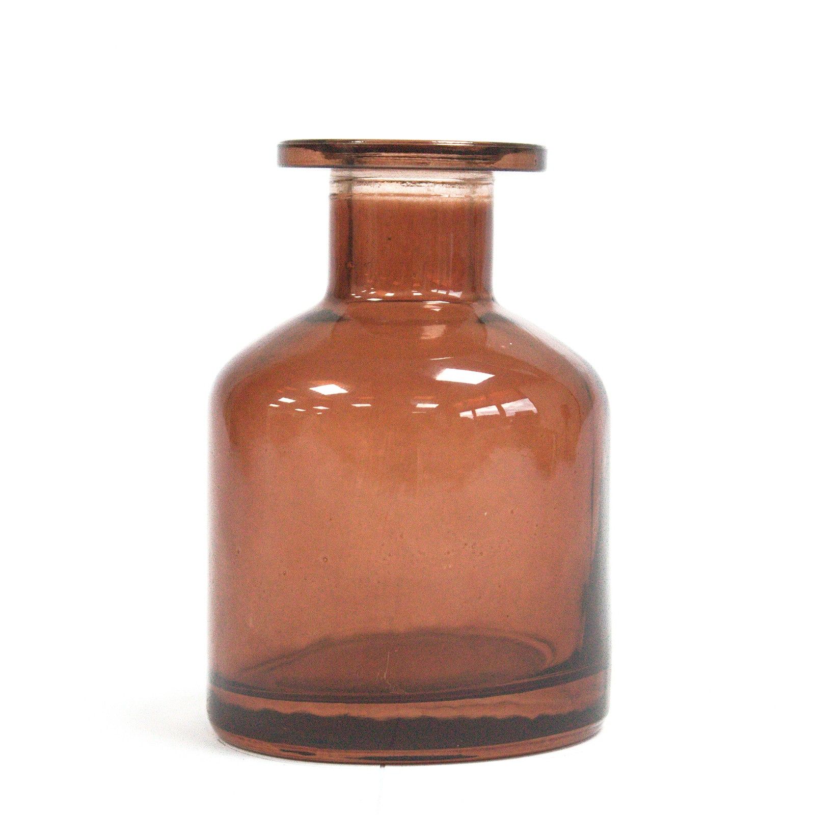 KDMD 140 ml Round Alchemist Reed Diffuser Bottle - Brown image 1