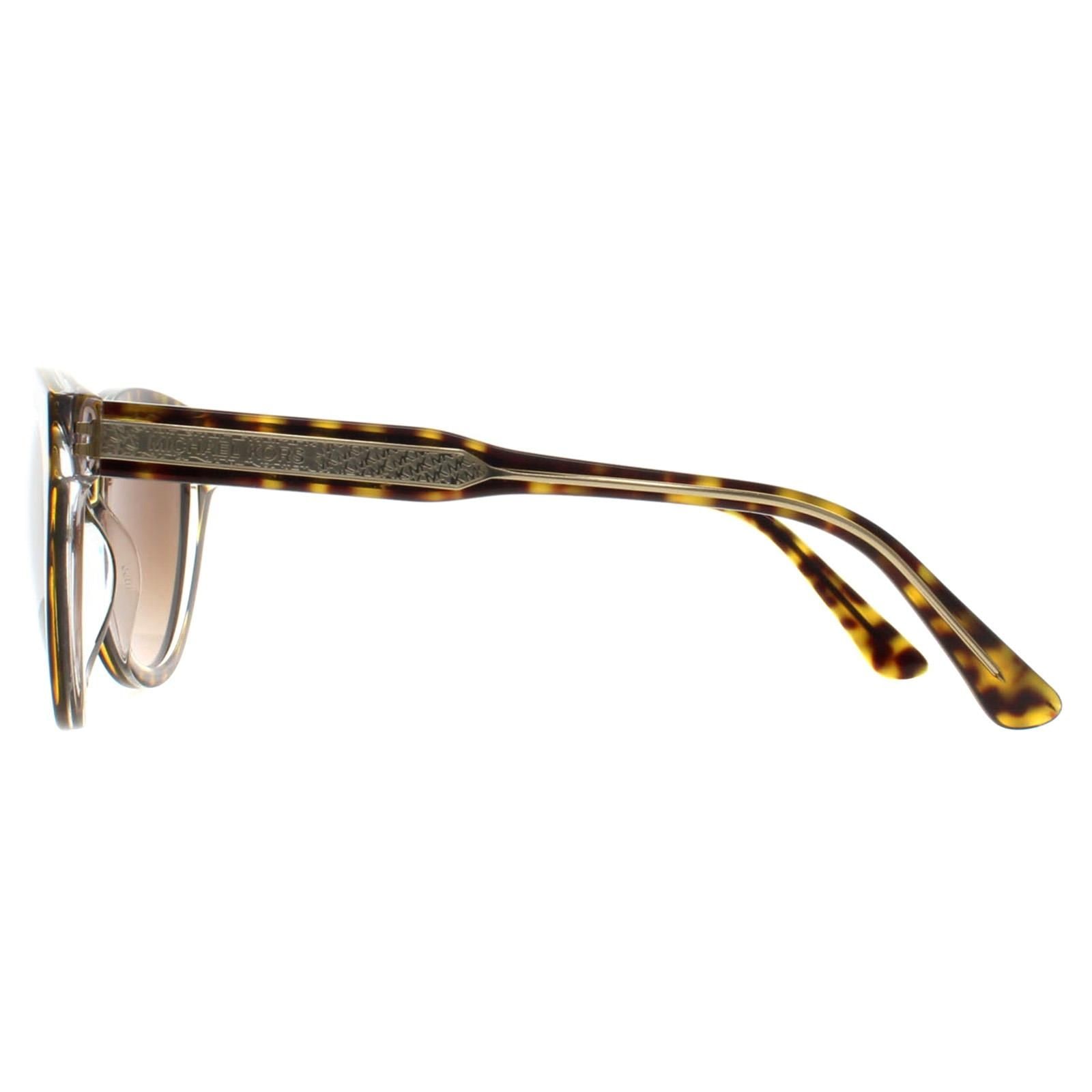 Michael Kors Cat Eye Dark Tortoise on Clear Brown Gradient MK2158 image 3