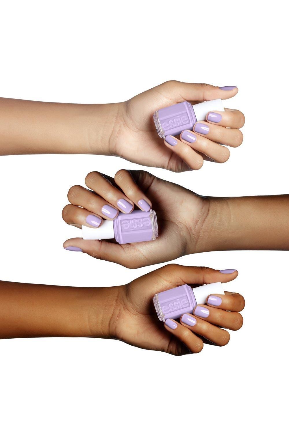 Essie Nail Polish Original High Shine and High Coverage Lilacism Pale Purple image 3