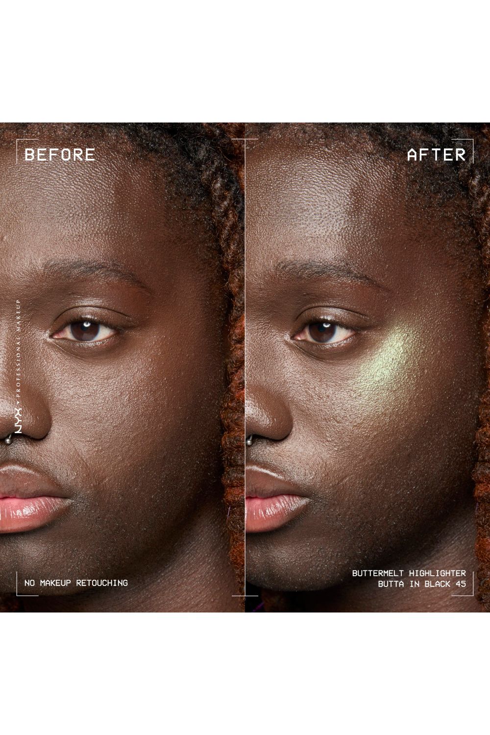 NYX Professional Makeup Buttermelt Highlighter 5g Butta In Black image 2