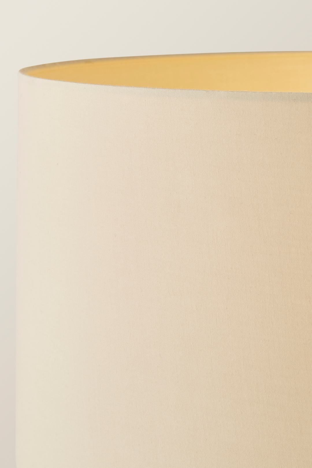 ValueLights Morrigan Natural Wood Tripod Floor Lamp with Fabric Drum Lamp Shade image 4