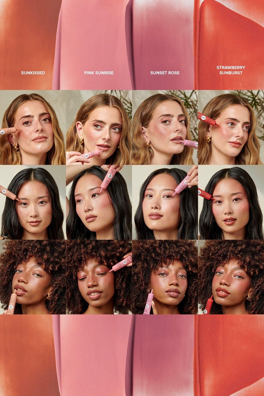 Nudestix NUDESCREEN BLUSH TINT SPF 30 Strawberry Sunburst image 6