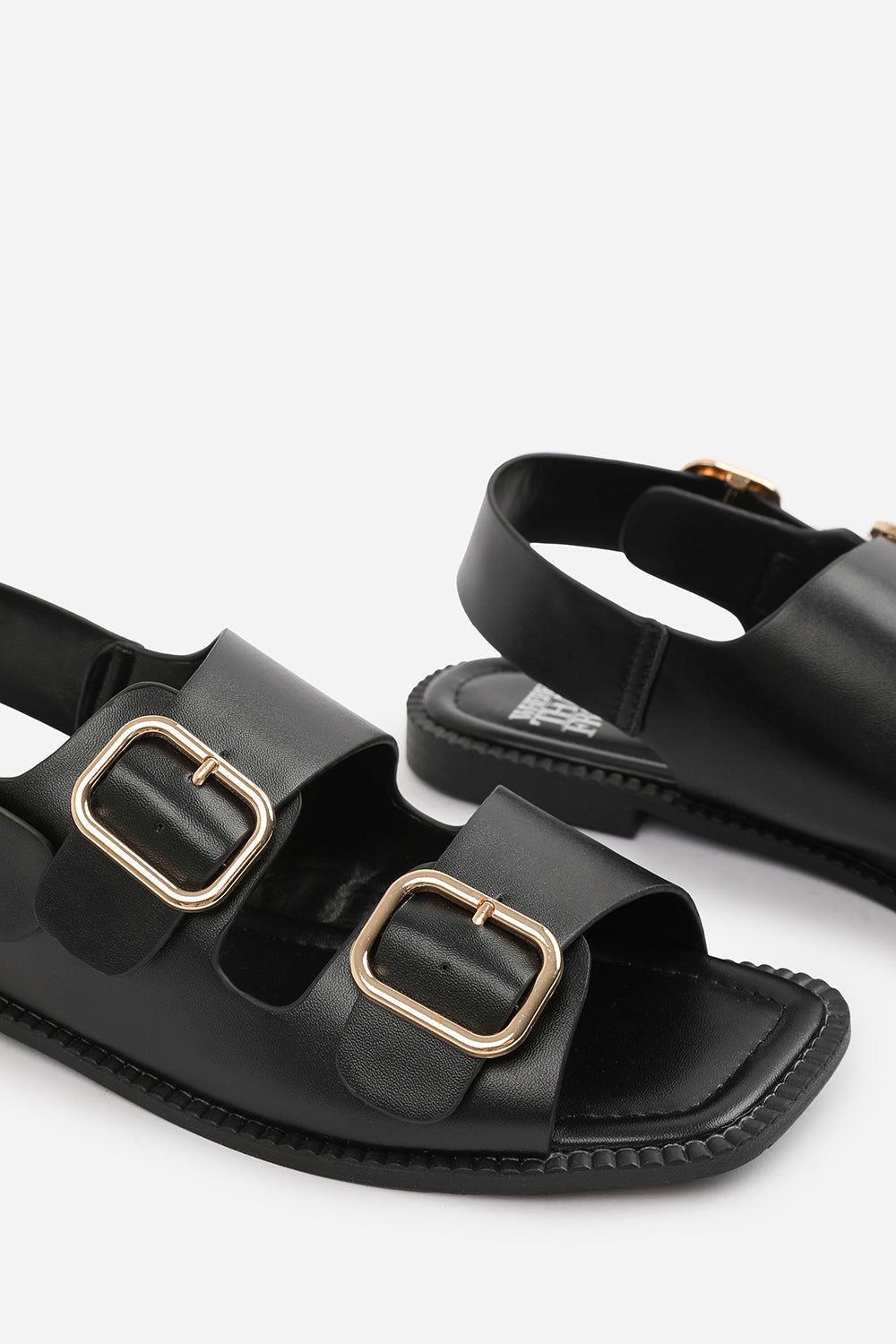 Where's That From 'Alora' Flatform Sandal With Multi Buckles Strap Detail image 4