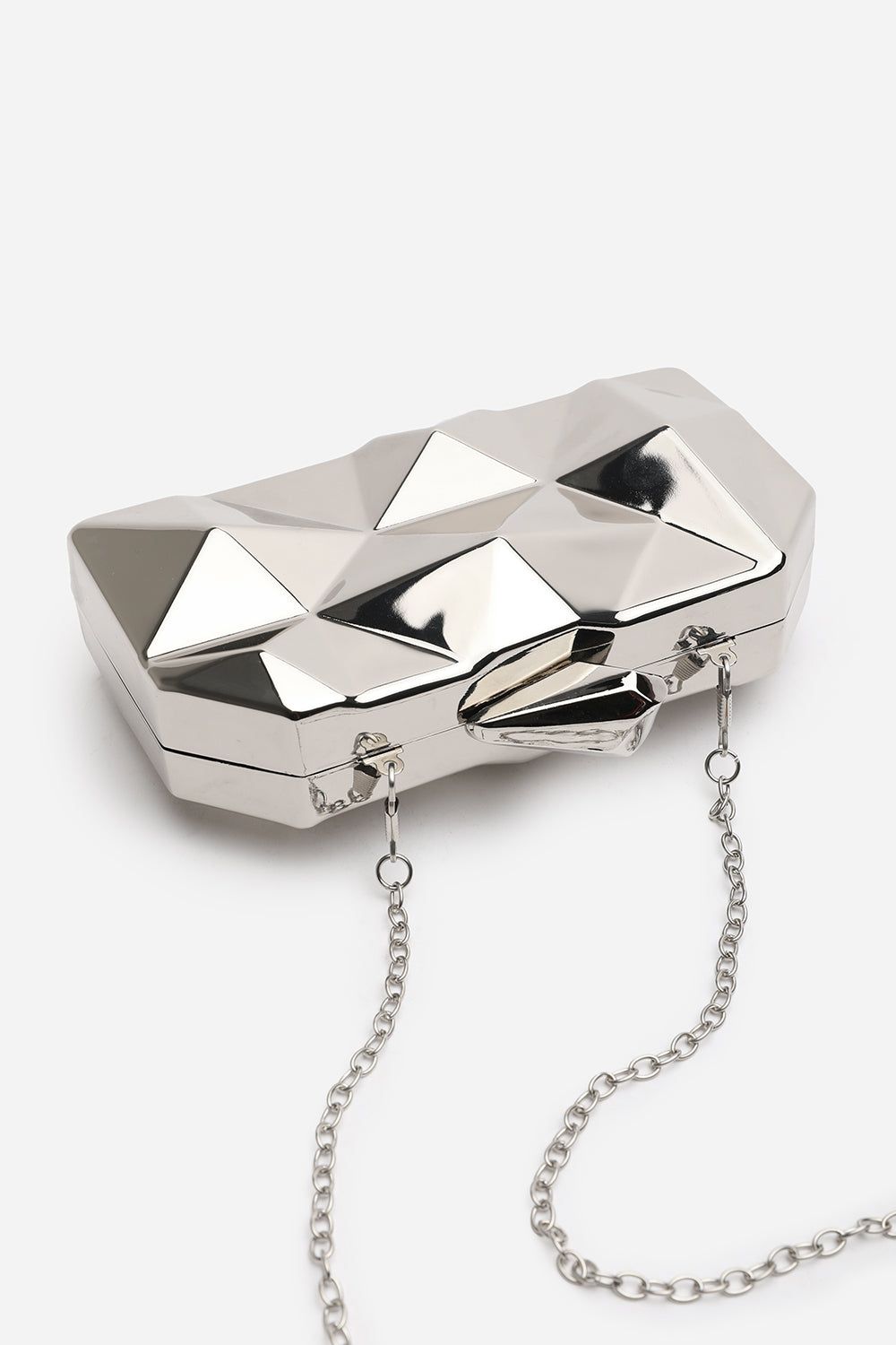 Where's That From 'Rica' Geometric Clutch Bag image 4