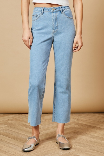 Oasis Denim Slim Leg Cropped Jean Light Wash