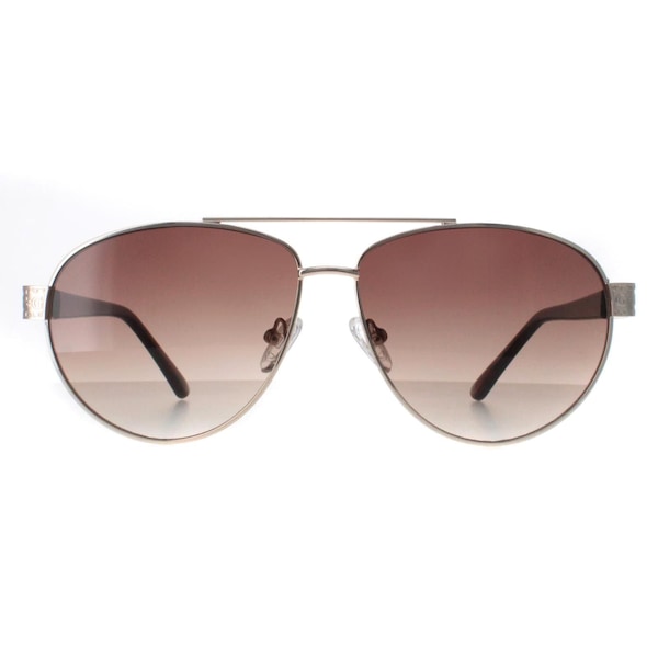 Guess Aviator Gold Brown Gradient GF0414