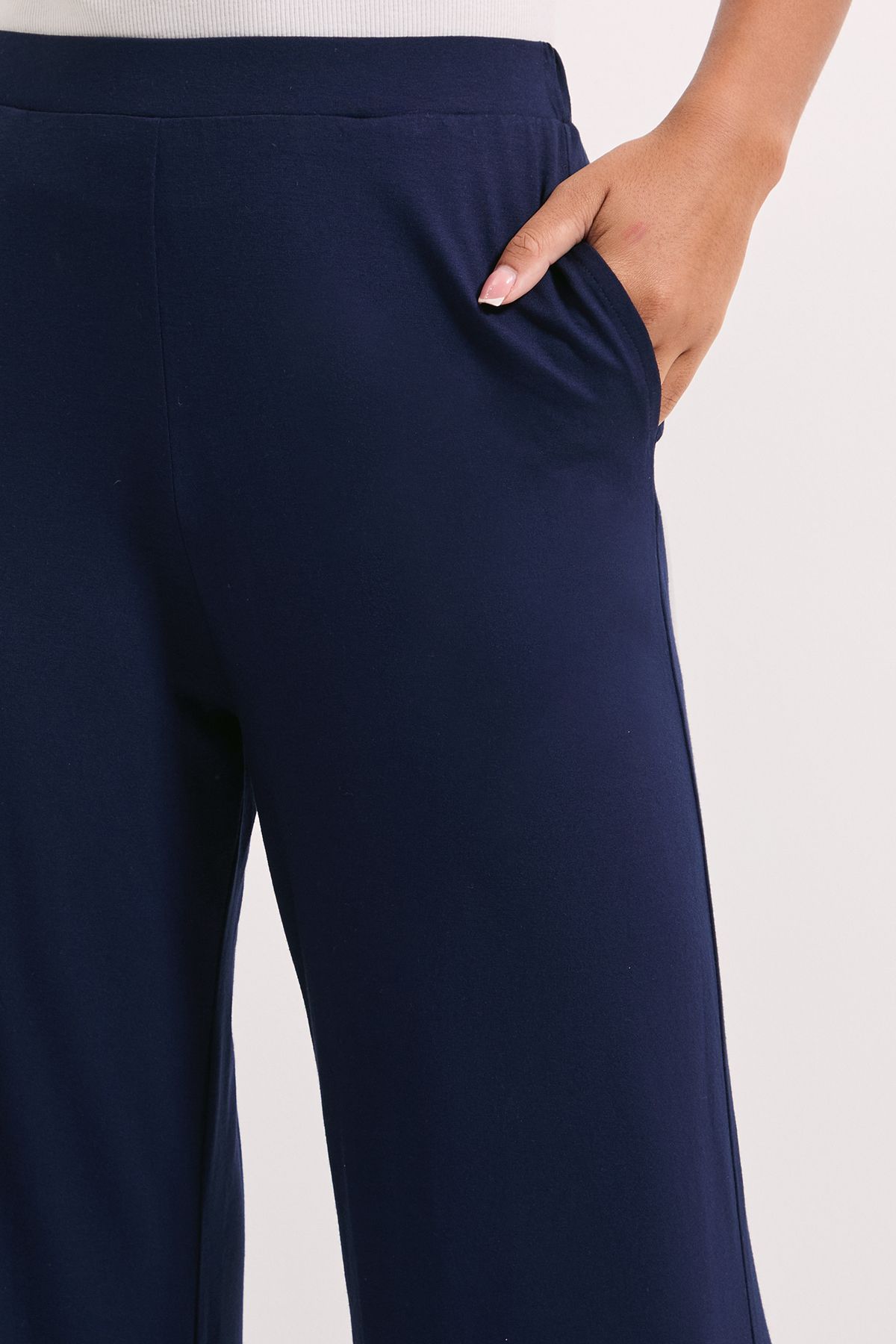 Dorothy Perkins Wide Leg Trouser Navy image 3