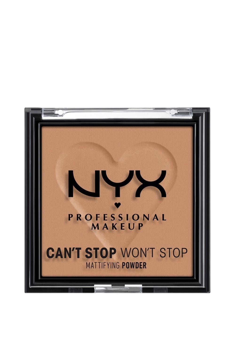 NYX Professional Makeup Can't Stop Won't Stop Mattifying Lightweight Powder Caramel image 1