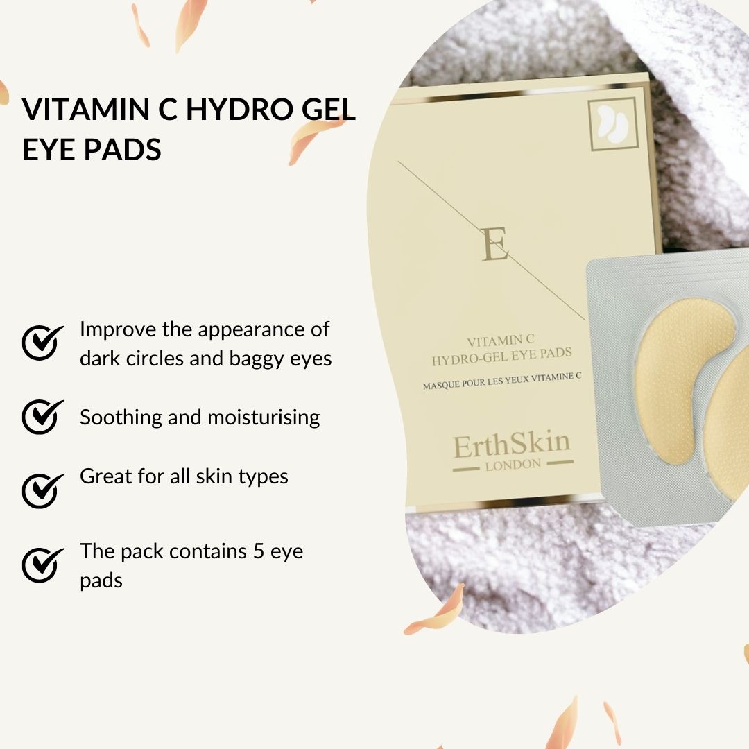 Erth Skin London Vitamin C Elixir Set: Serum 60, Moisturizer & Hydrogel Pads image 10
