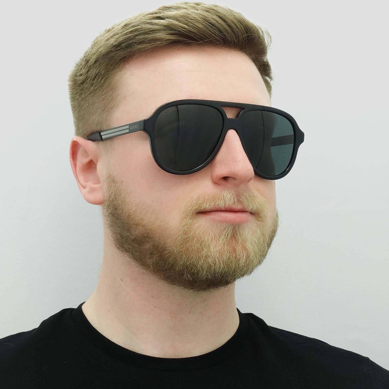 Gucci Aviator Black Grey GG0688S image 5