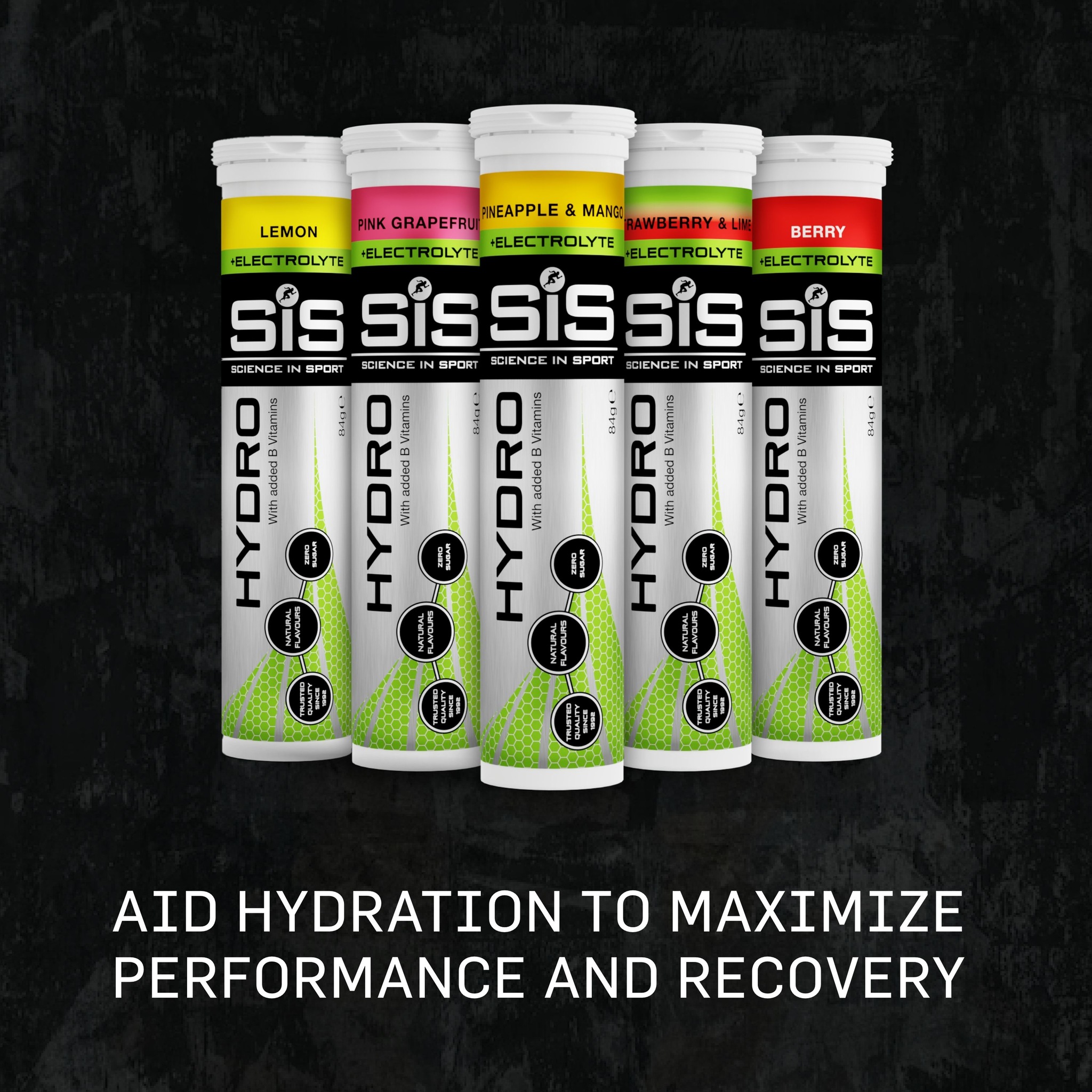 Science in Sport Hydro Tabs + Electrolytes | Lemon | 3 Pack - 60 Tablets image 5