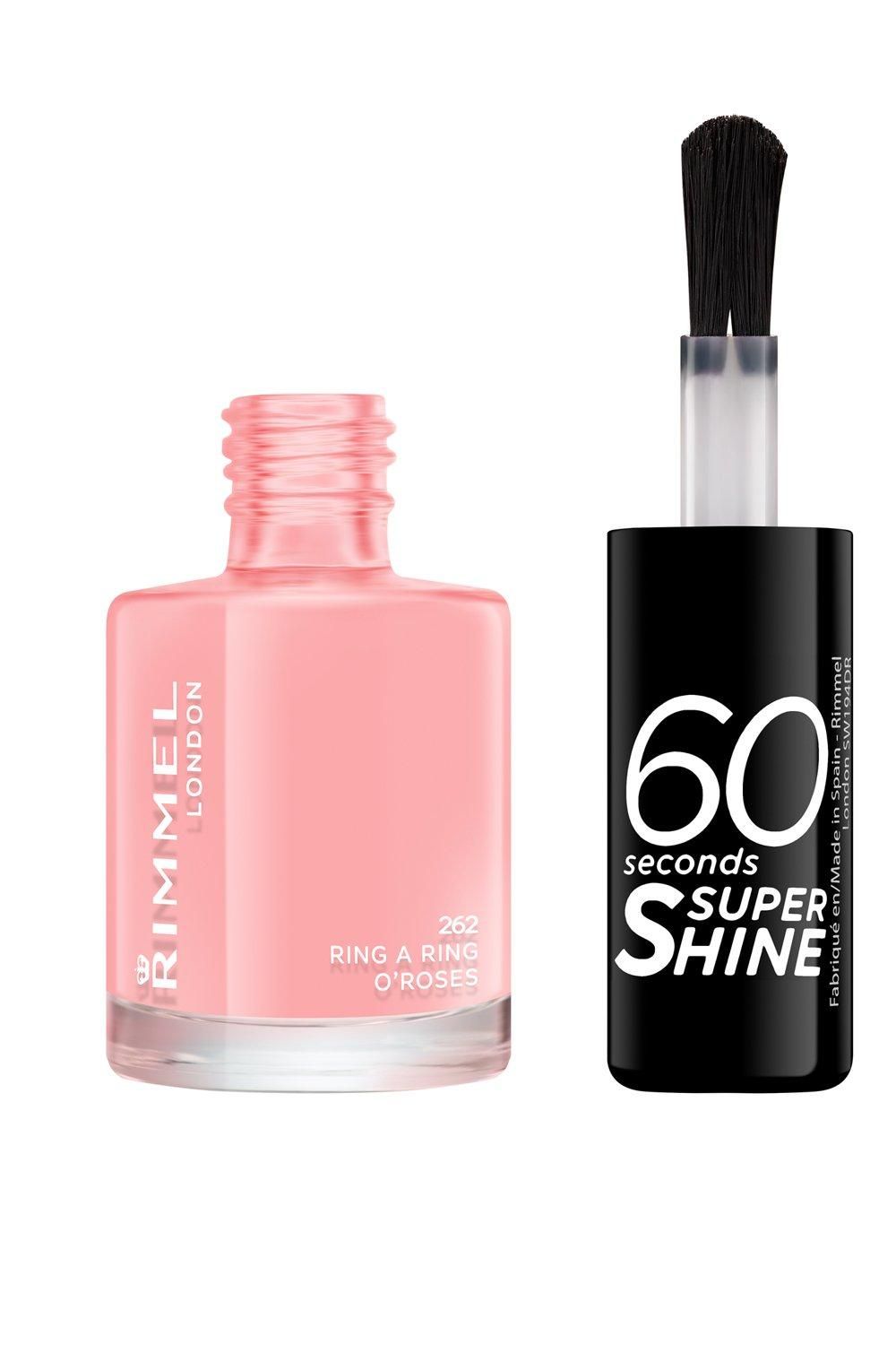Rimmel London 60 Seconds Super Shine Nail Polish Ring A Ring O Roses image 3