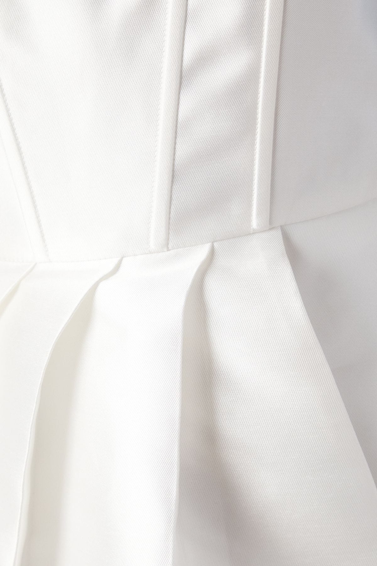 Coast Corset Detail Twill Wedding Dress Ivory image 5