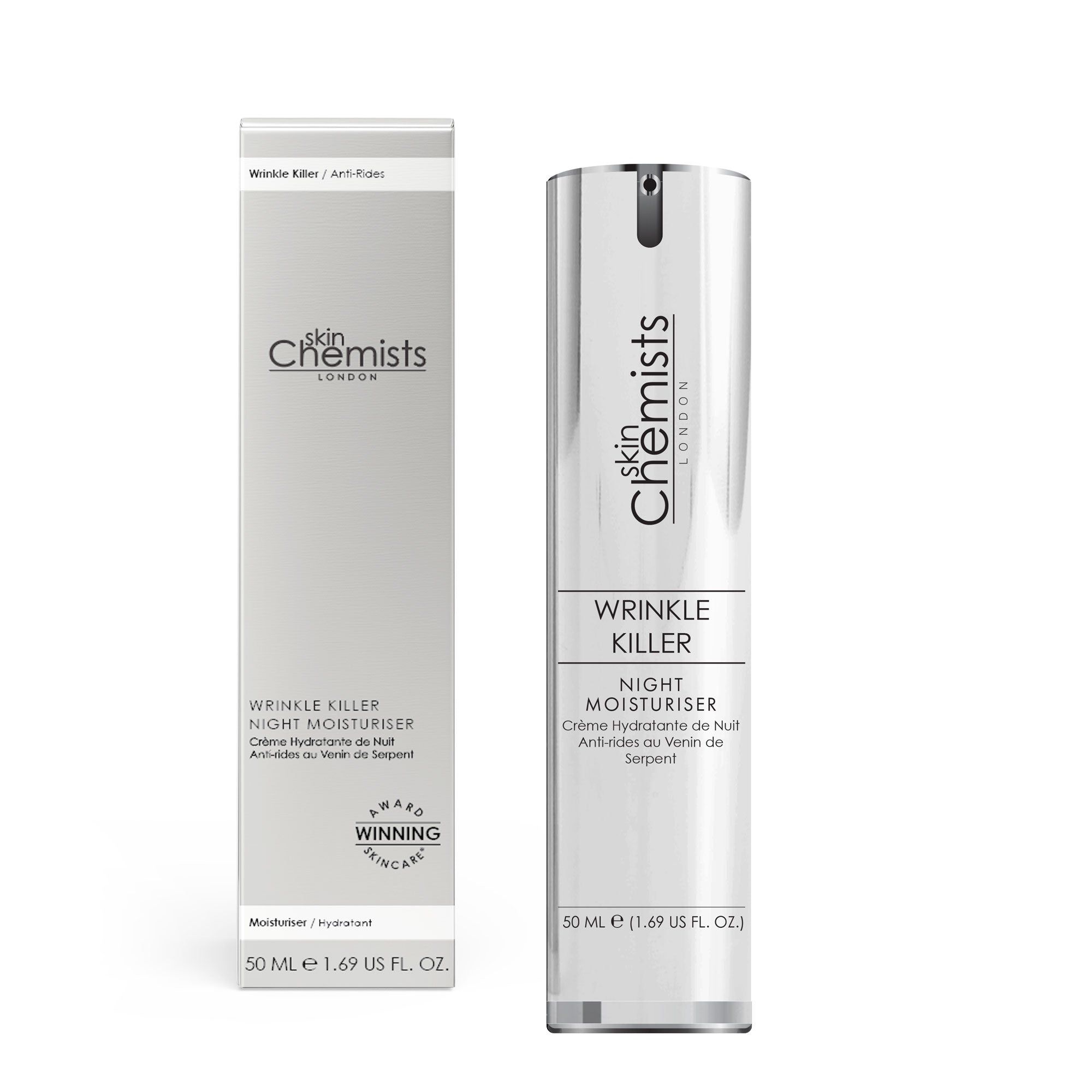 skinChemists professional Wrinkle Killer Night Moisturiser 50ml image 2